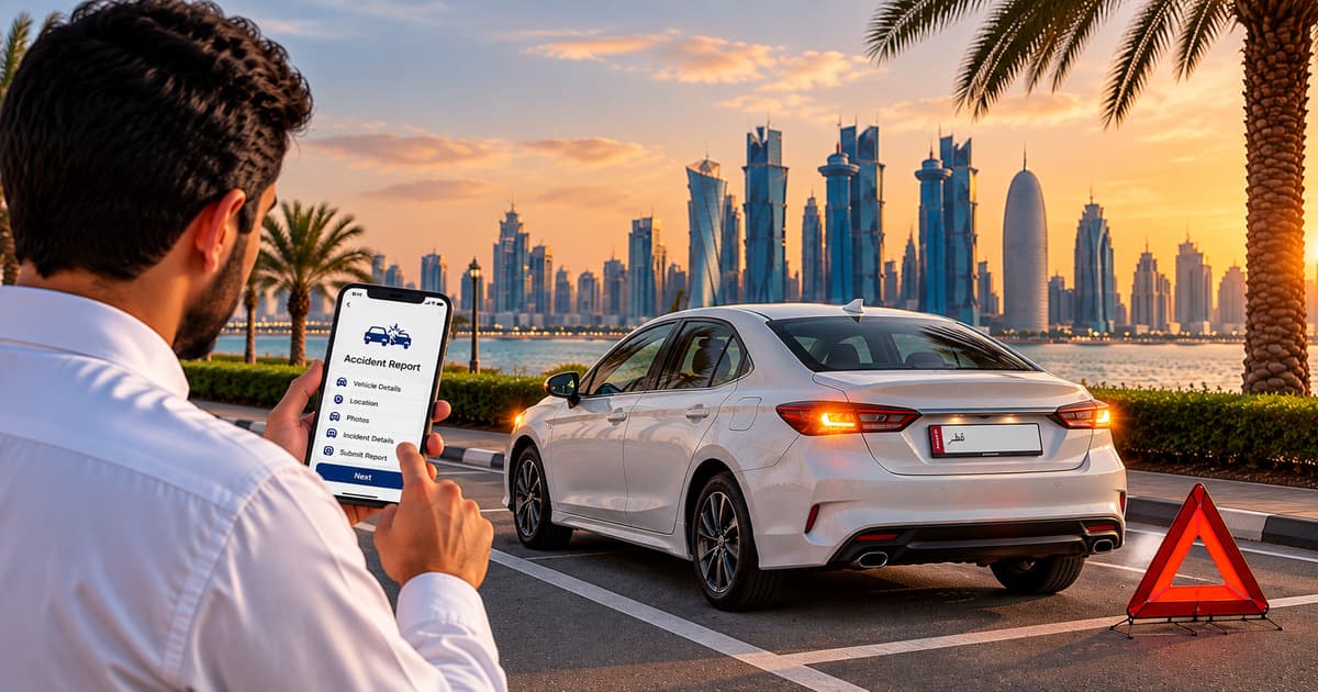 Rental Car Accident in Qatar: What to Do Step by Step