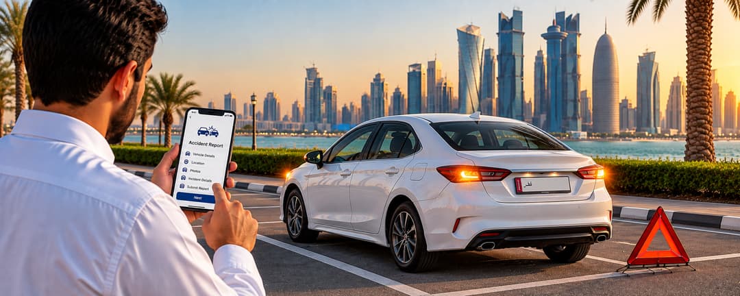 Rental Car Accident in Qatar: What to Do Step by Step